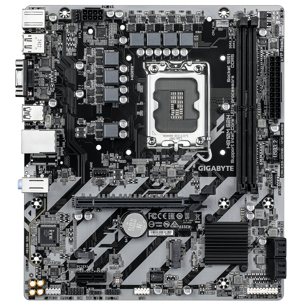 MB INT LGA1851 H810M S2H D5 MATX