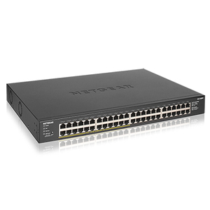 Netgear, 48PT GIGE Unmanaged SWCH W/POE+