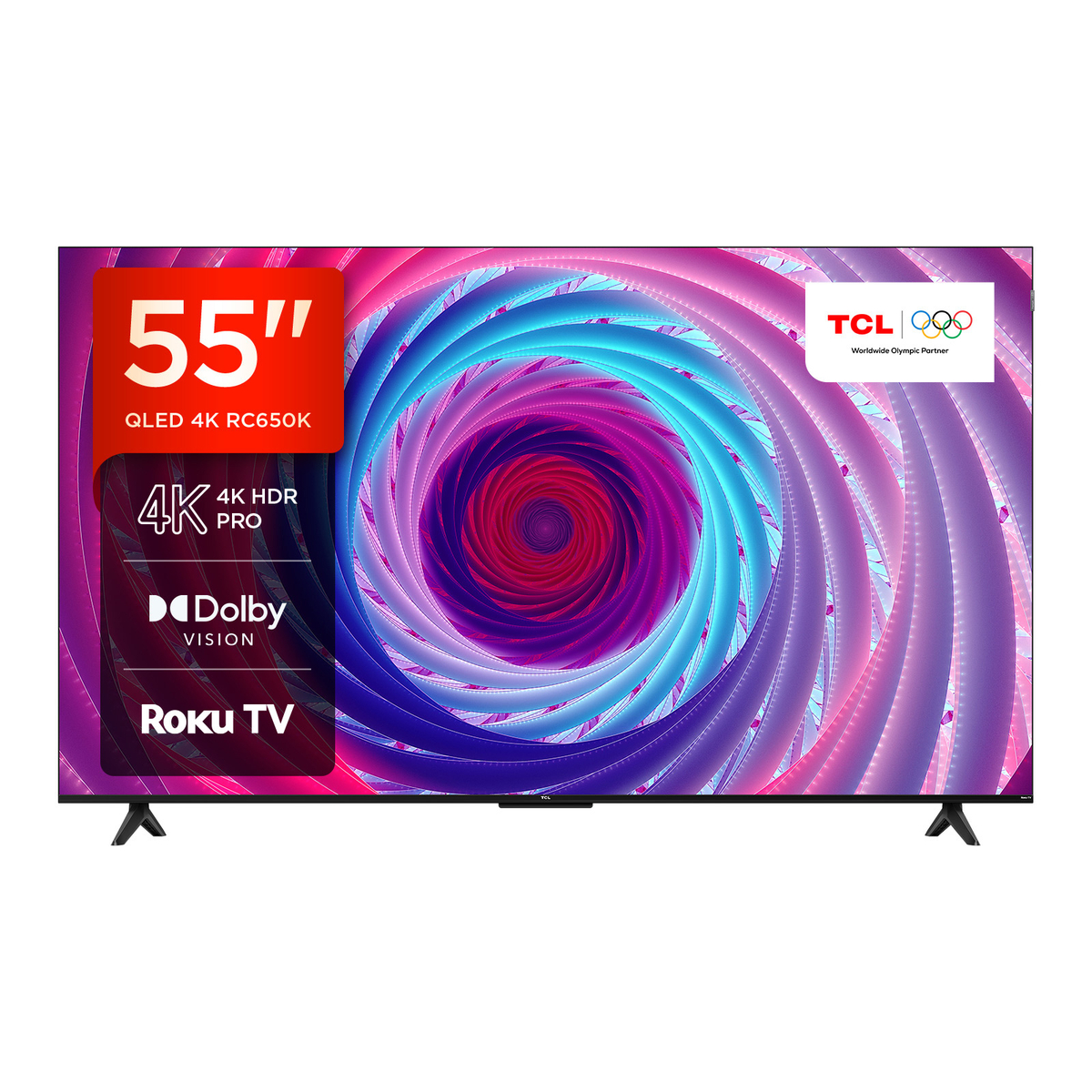 Roku TV Smart 4K Ultra HD HDR QLED 50