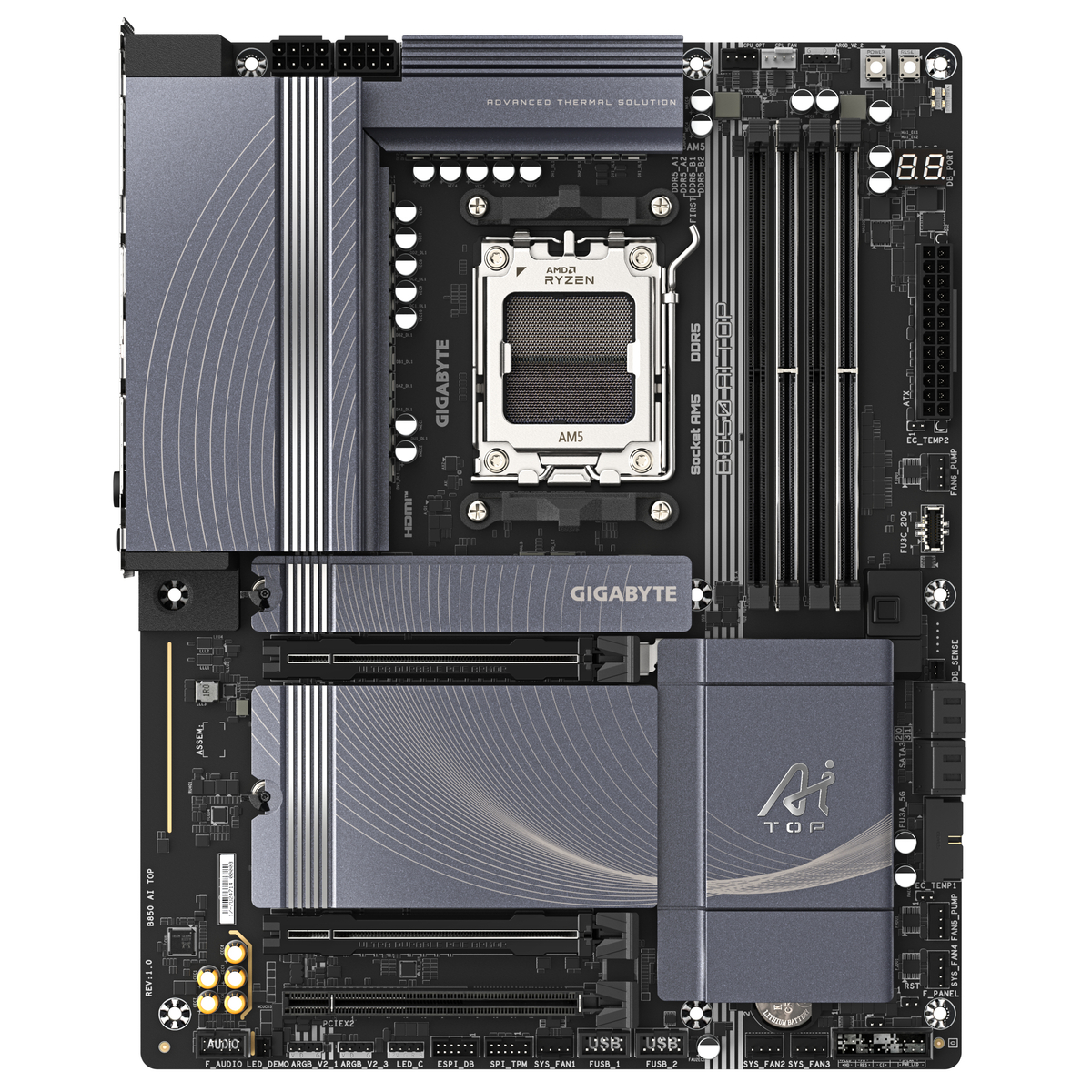 MB AMD AM5 B850 AI TOP D5 ATX