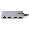 3-Port USB-C Hub w/ GbE Ethernet Adapter