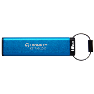 Kingston, FD 16GB Iron Key USB-C 200c FIPS 140-3