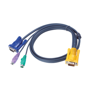 Aten, KVM CABLE PS2 PC TO HD SWITCH 1.8m