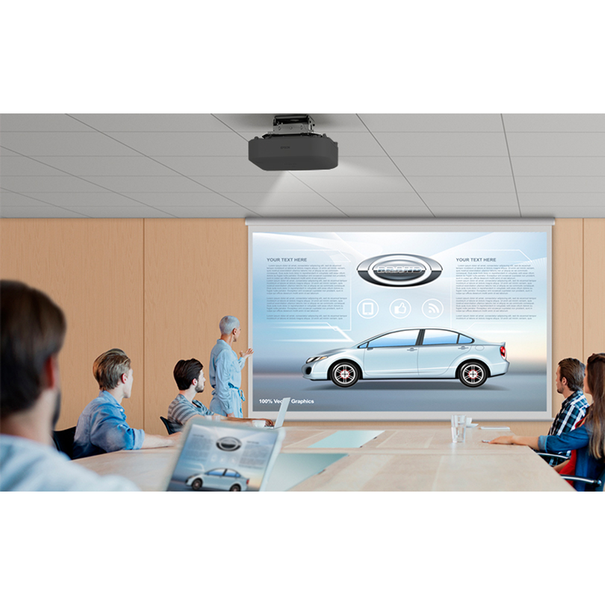 EB-PU1008B Projector