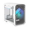 CASE ATX Torrent Nano White Clear Tint