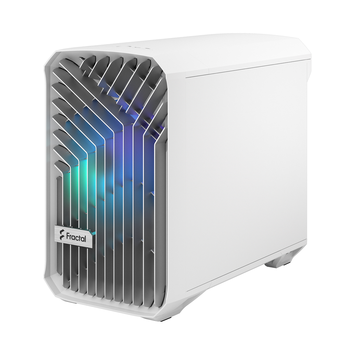 CASE ATX Torrent Nano White Clear Tint