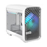 CASE ATX Torrent Nano White Clear Tint