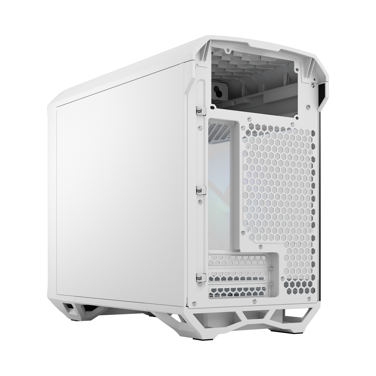 CASE ATX Torrent Nano White Clear Tint