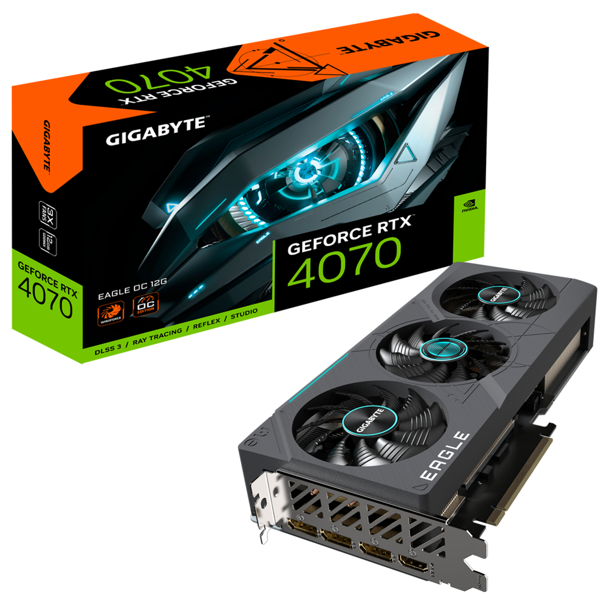 GPU NV 4070 Eagle OC 12G Fan