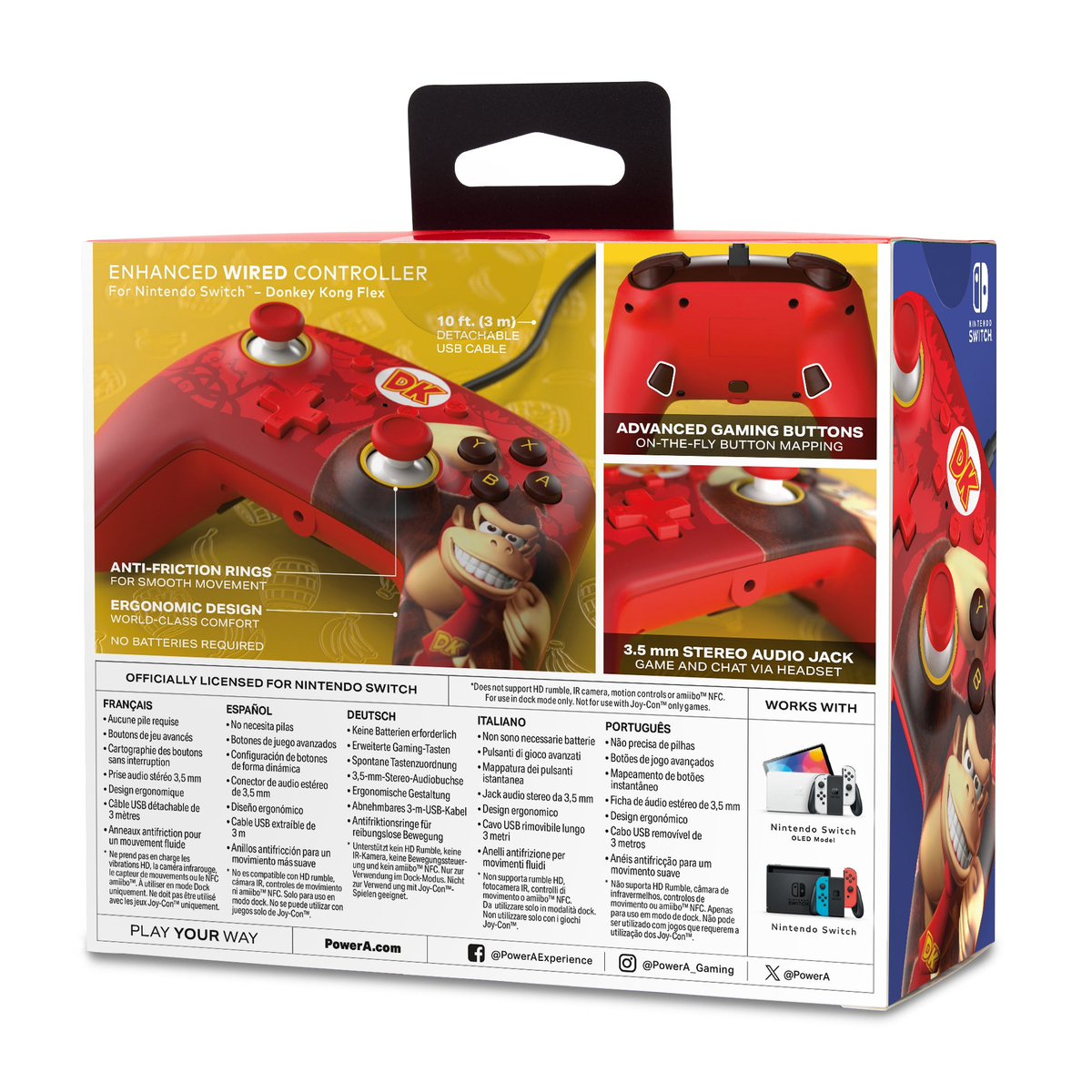 Enhanced Wired Cont NSW Donkey Kong Flex