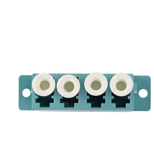 LC OM3 OM4 Coupler Quad Ceramic Sleeve