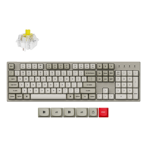 C2PX-M4-UK FULL SIZE Keyboard