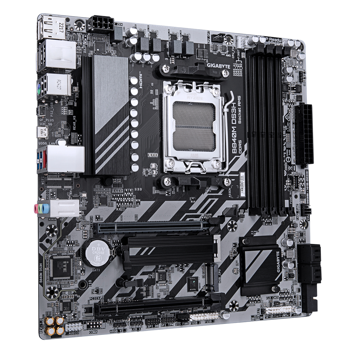 MB AMD AM5 B840M DS3H D5 MATX