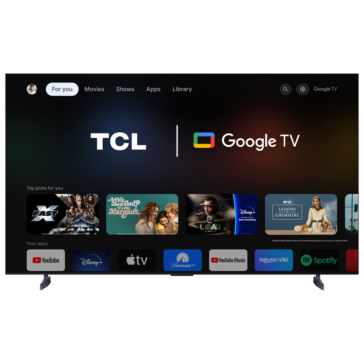 C855K 4K 144HZ QD-Mini LED TV