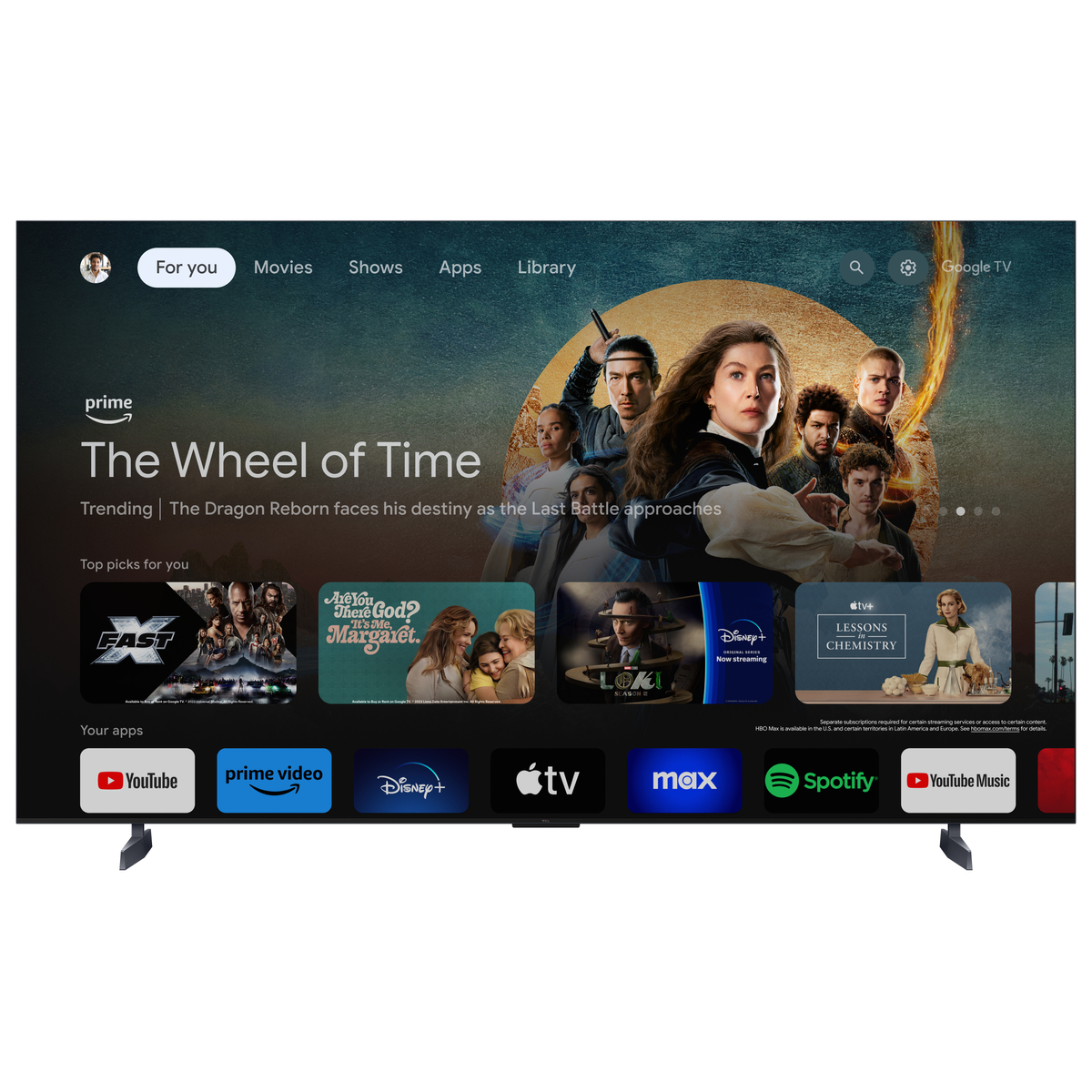 C855K 4K 144HZ QD-Mini LED TV