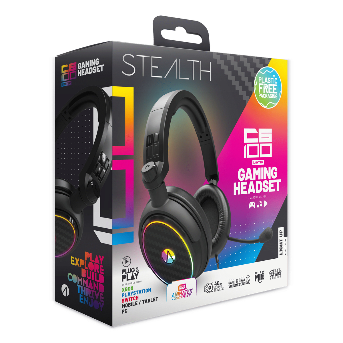 STEALTH C6100 LED HEADSET