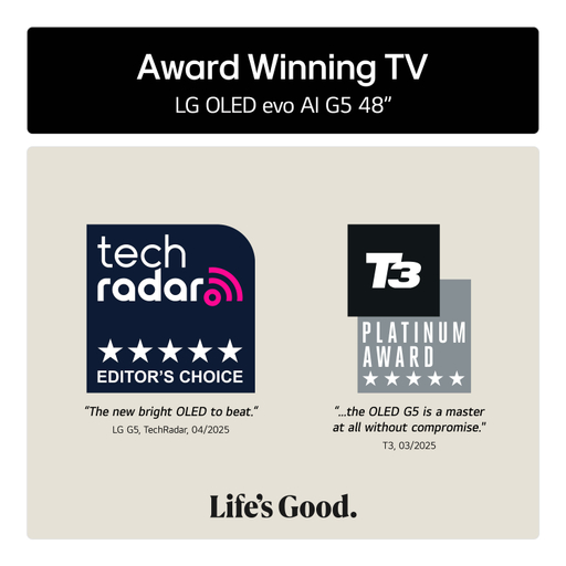 LG G56 48inch OLED with Stand