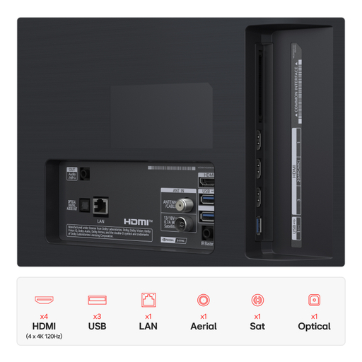 LG G56 48inch OLED with Stand