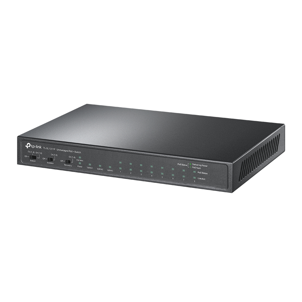 Gigabit Desktop Switch  8-Port PoE+