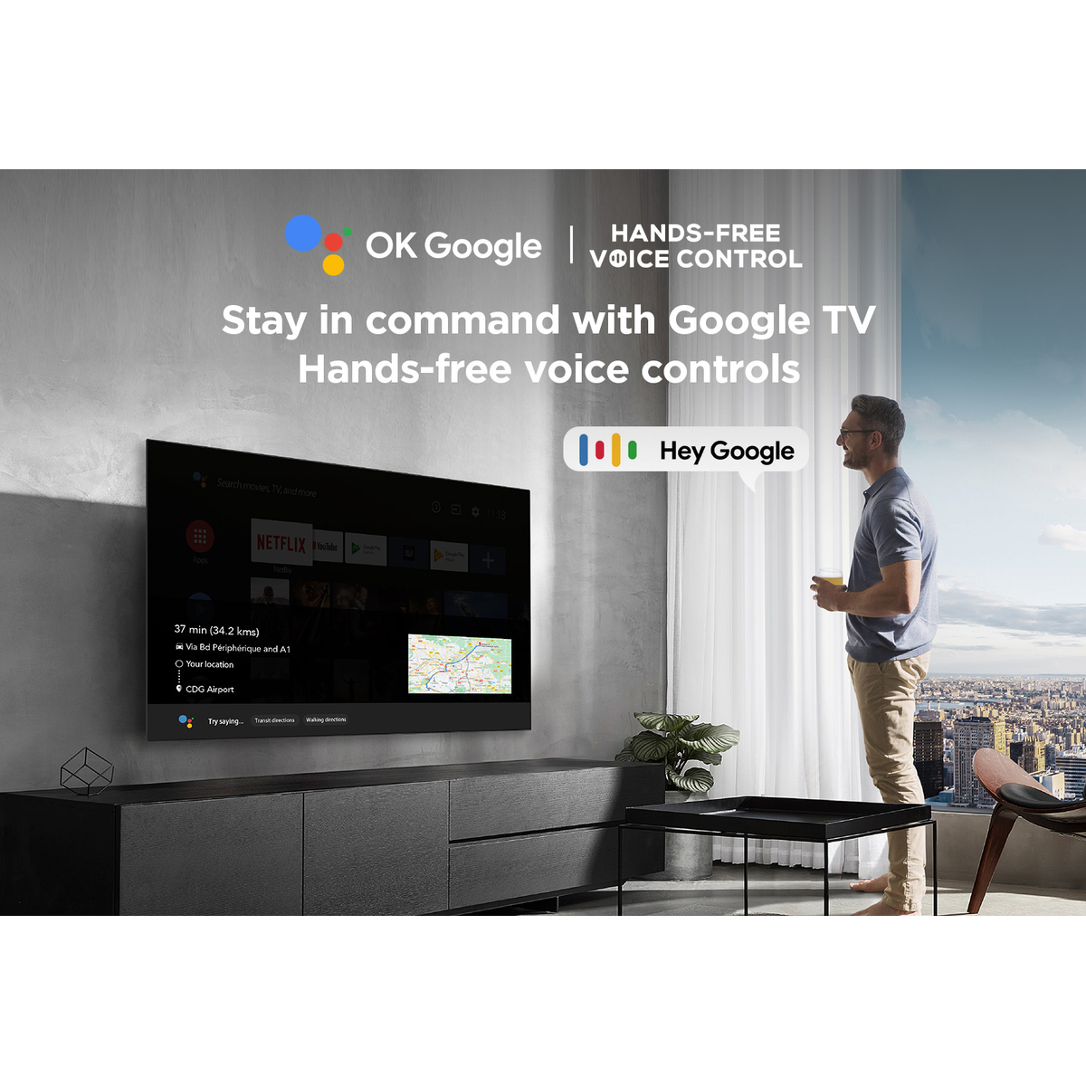 Smart Google TV 4K Ultra HD HDR