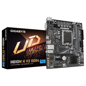 Gigabyte, MB INT LGA1700 H610M H V3 D4 MATX