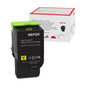 Xerox, High Capacity Yellow Toner 5.5k Pages