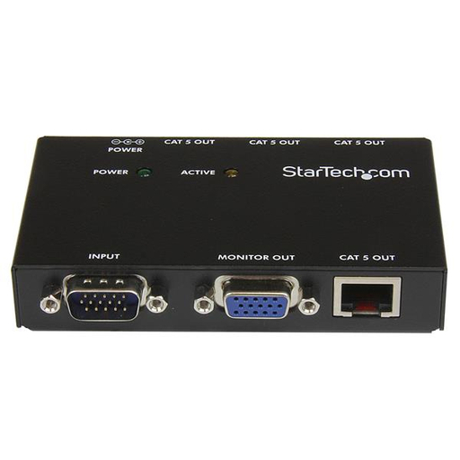 4 Port VGA Video Extender over Cat 5