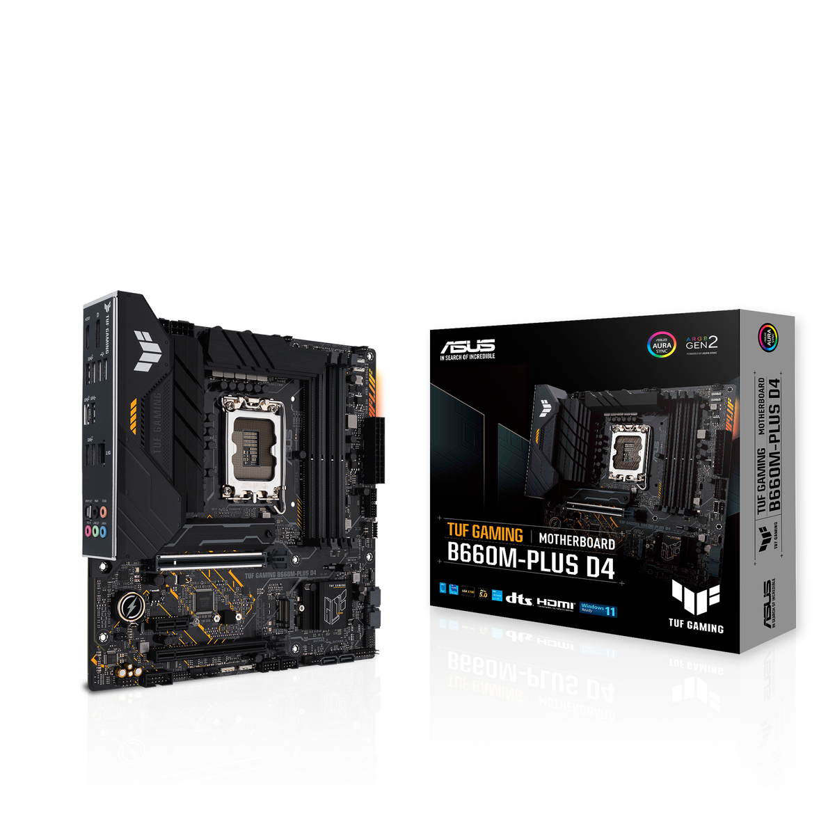 MB INT 1700 GAMING B660M-PLUS D4 M-ATX