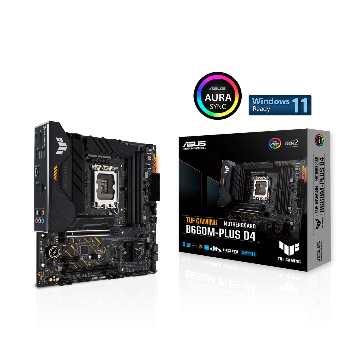 MB INT 1700 GAMING B660M-PLUS D4 M-ATX