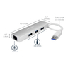 3Pt Portable USB 3.0 Hub & 1Gb Ethernet