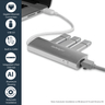 3Pt Portable USB 3.0 Hub & 1Gb Ethernet