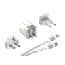 WALL CHARGER MT PLUG 20W+USB-C lightning