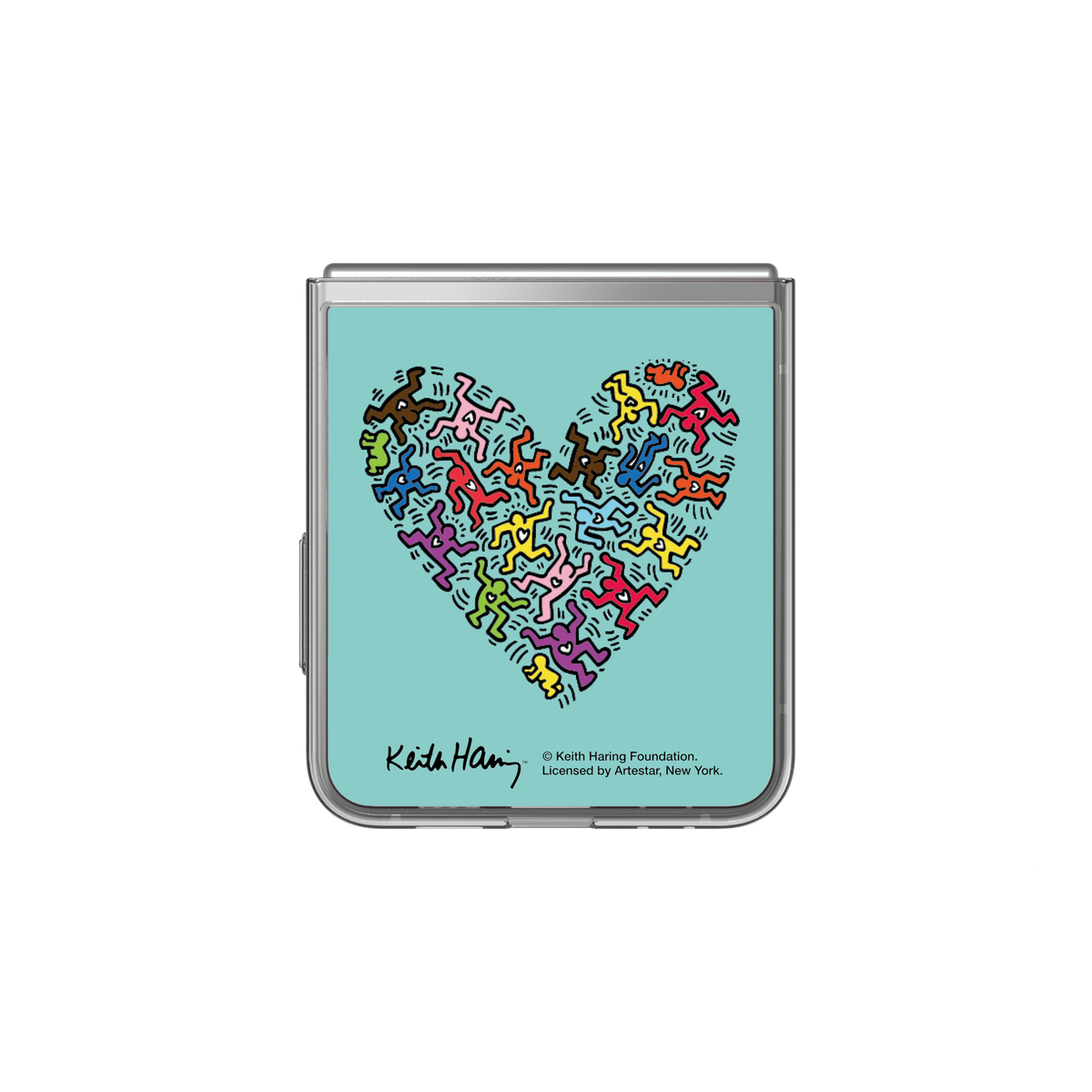 Keith Haring Love Flipsuit Card Z Flip6