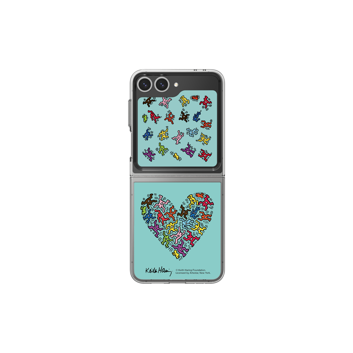 Keith Haring Love Flipsuit Card Z Flip6