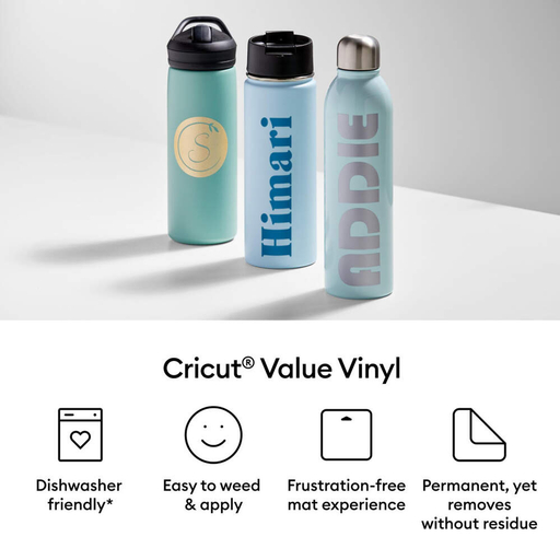 Cricut Smart Vinyl Removable(Blk) 3 Pack