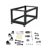 12U Adjustable Open Frame 4 Post Rack