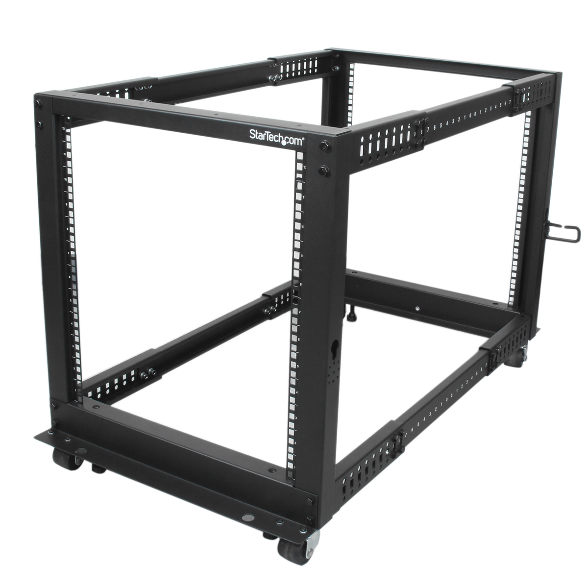 12U Adjustable Open Frame 4 Post Rack