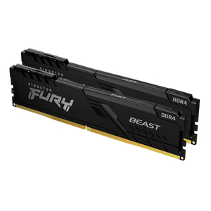 Kingston, D4 D 2666MHz 32GB 2x16 Kit FURY Beast Bk