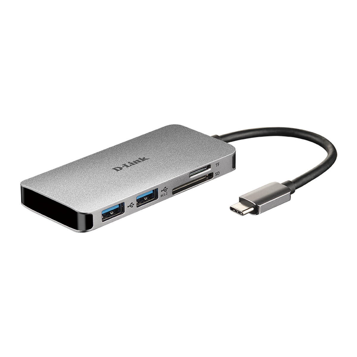 6-in-1 USB-C Hub with HDMI/SD/Power