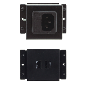 Kramer, TS-UC Socket w/ 2 USB Charging Ports