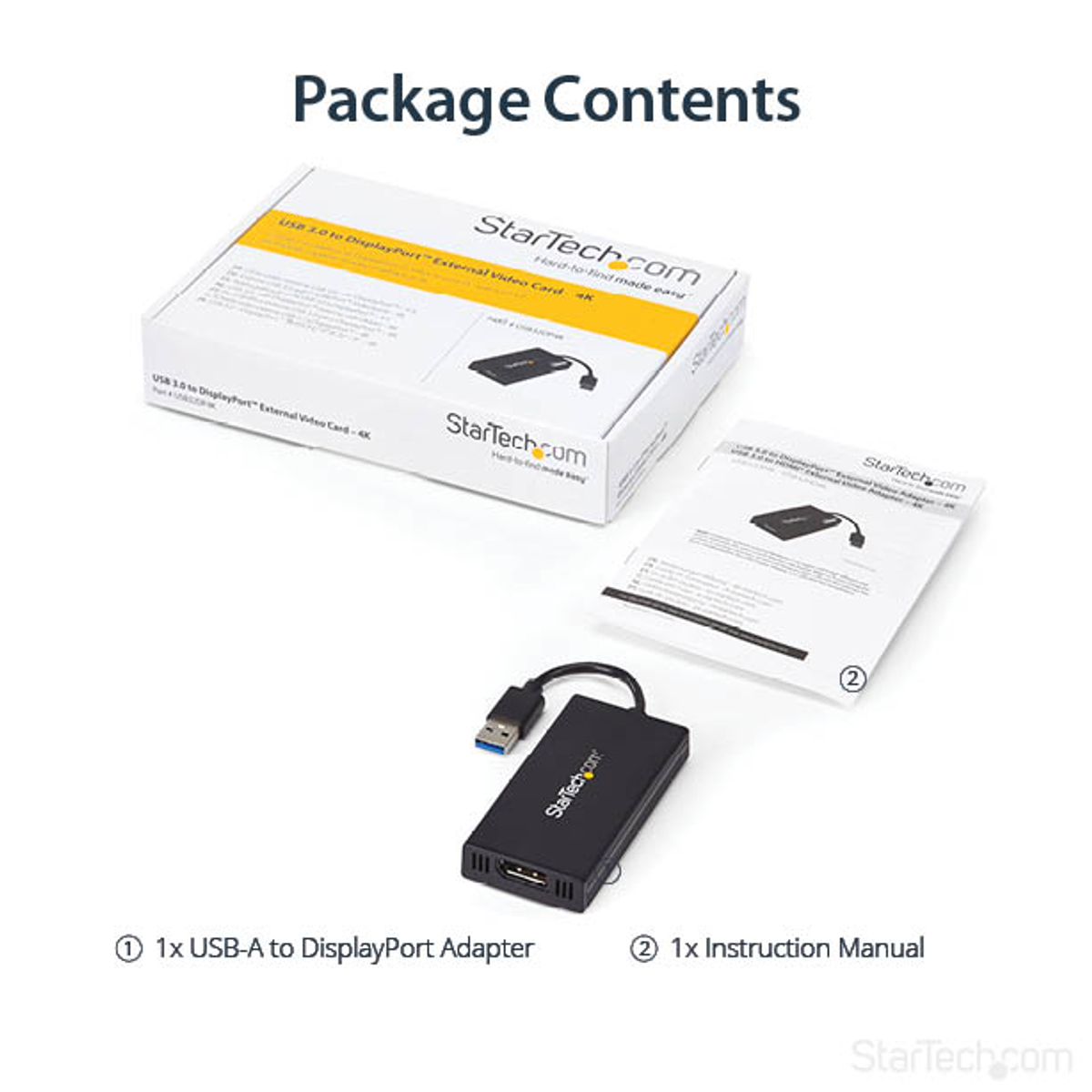 USB 3.0 to 4K DP Ext Video Graphics Adpt