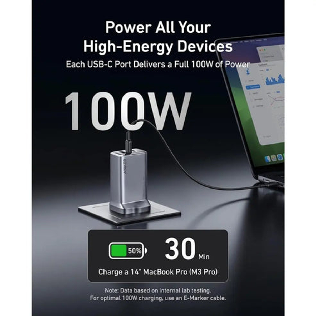 Anker Prime Charger (100W 3 Ports