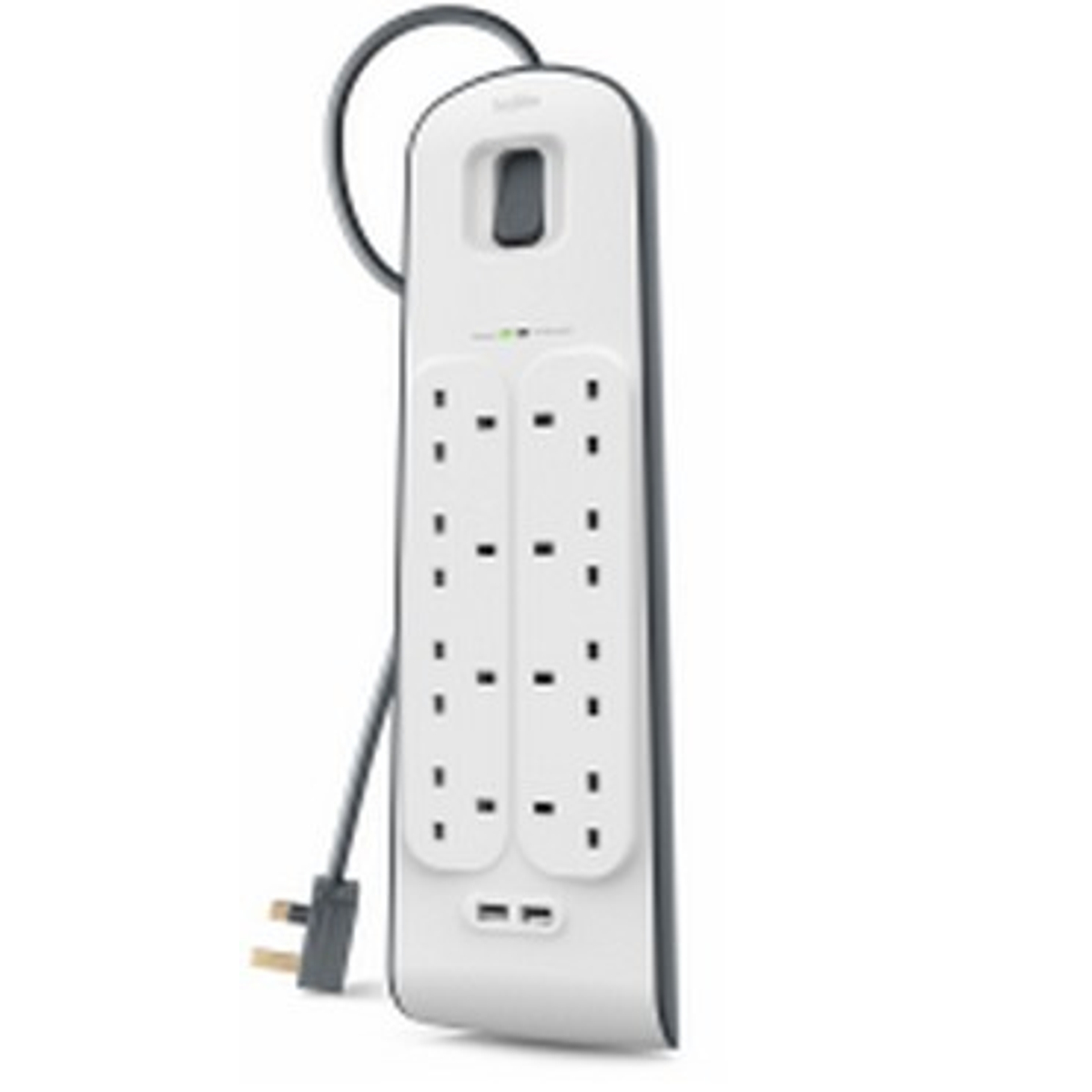 Surge Protector 8Way + USB 2M