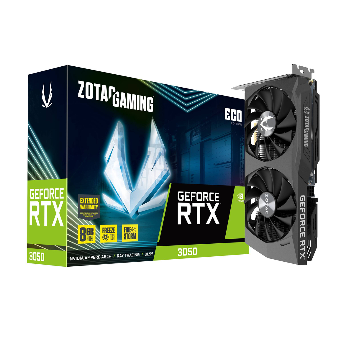 GPU NV RTX3050 8GB FAN ECO TWIN