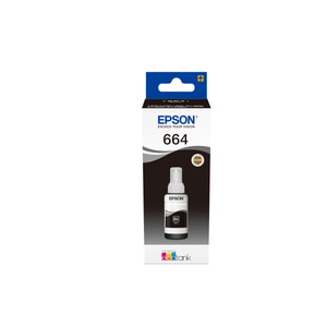 Epson, T6641 Ecotank Bk Ink 70Ml