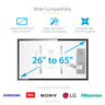 Corner Articulating TV Wall Mount VESA