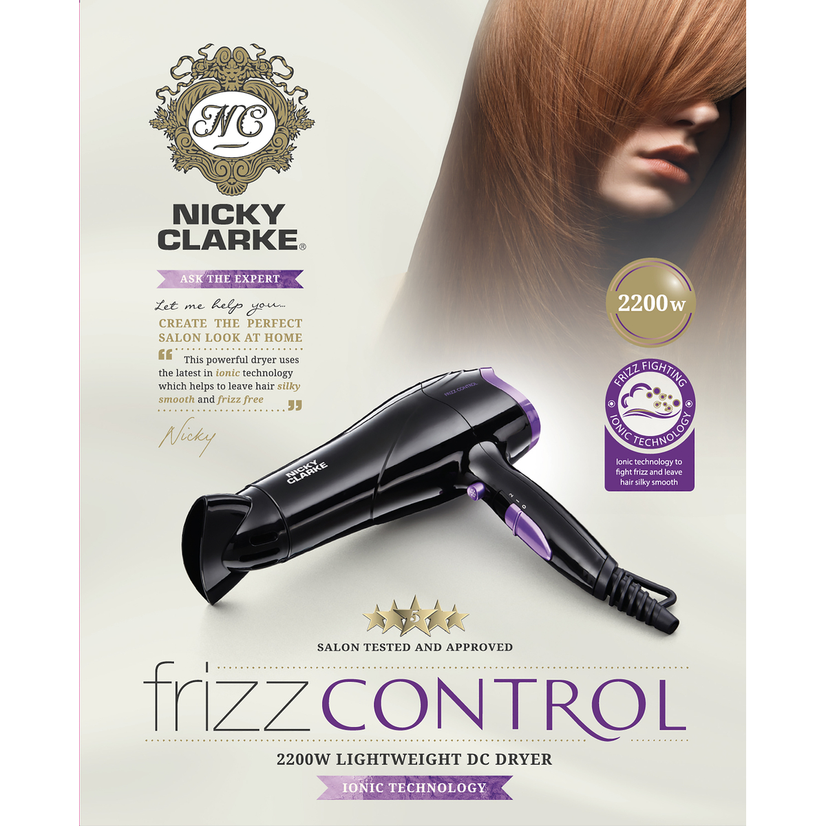 NC Frizz Control Hair Dryer