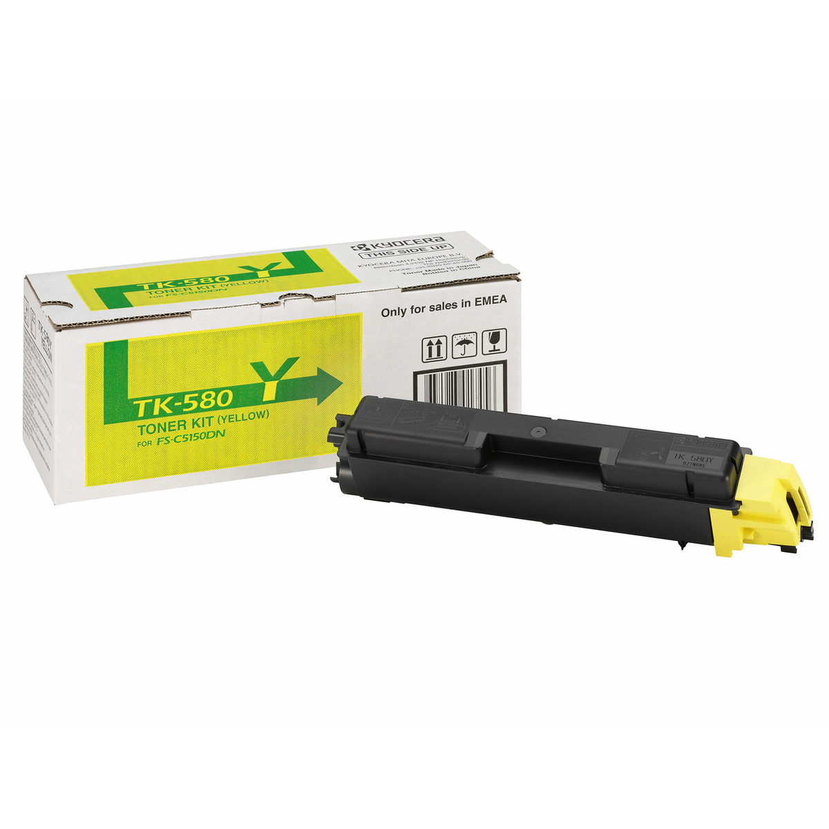 TK580Y Yellow Toner