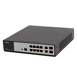 Luxul, 12-Port/8 PoE+ Gigabit Managed Switch UK