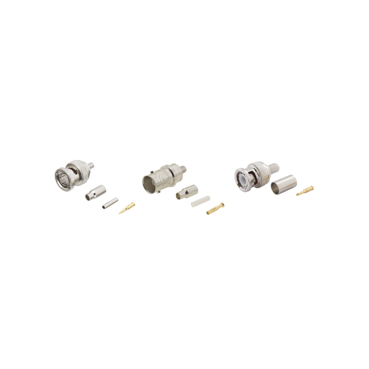 BNC (M) PLUG CRIMP FOR RG-6